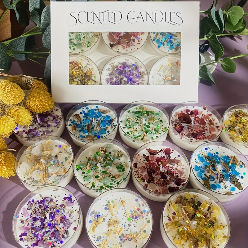 Avtoit | ScentedGem - Luxury Crystal-Infused Floral Candles