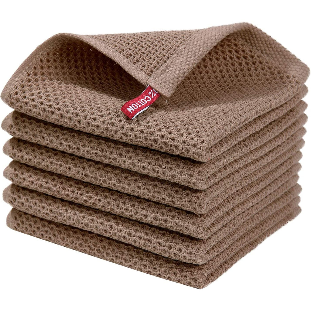 Avtoit | 6-Pack: Cotton Waffle Woven Kitchen Towel