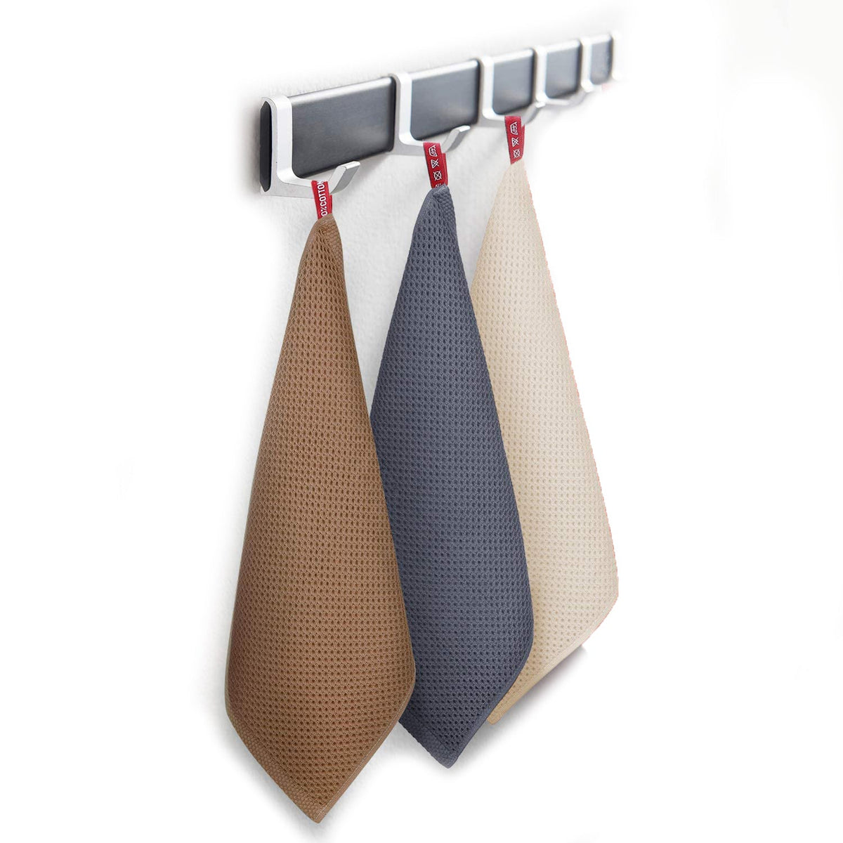 Avtoit | 6-Pack: Cotton Waffle Woven Kitchen Towel