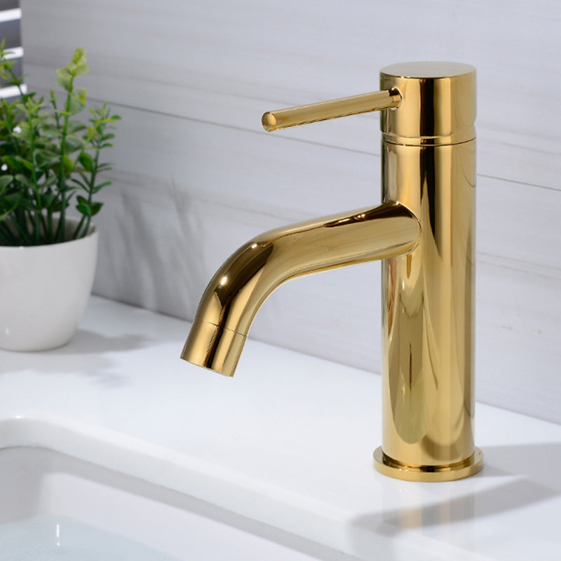 Avtoit | Modern 1-Hand Basin Faucet Gold Brushed Sink Faucet Brass