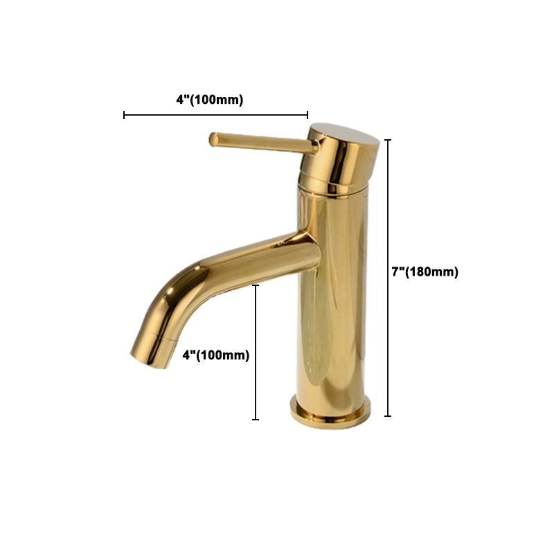 Avtoit | Modern 1-Hand Basin Faucet Gold Brushed Sink Faucet Brass