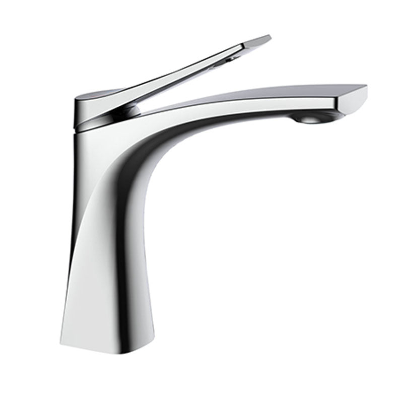 Avtoit | Modern Vessel Faucet Brass Lever Handles Low Arc with Water Hose Bathroom Vessel Faucet