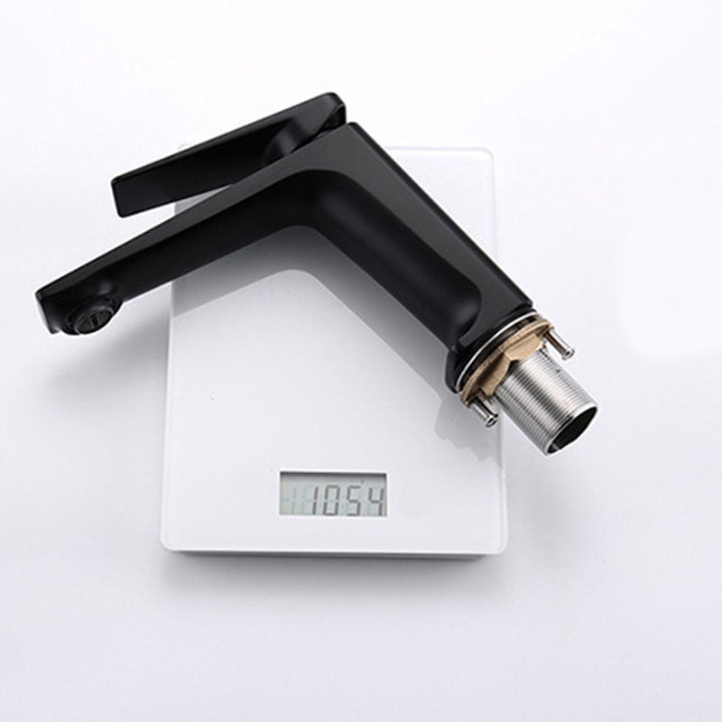Avtoit | Modern basin tap lever handle copper low arc basin tap