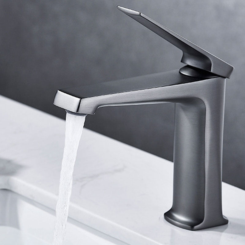 Avtoit | Modern basin tap lever handle copper low arc basin tap