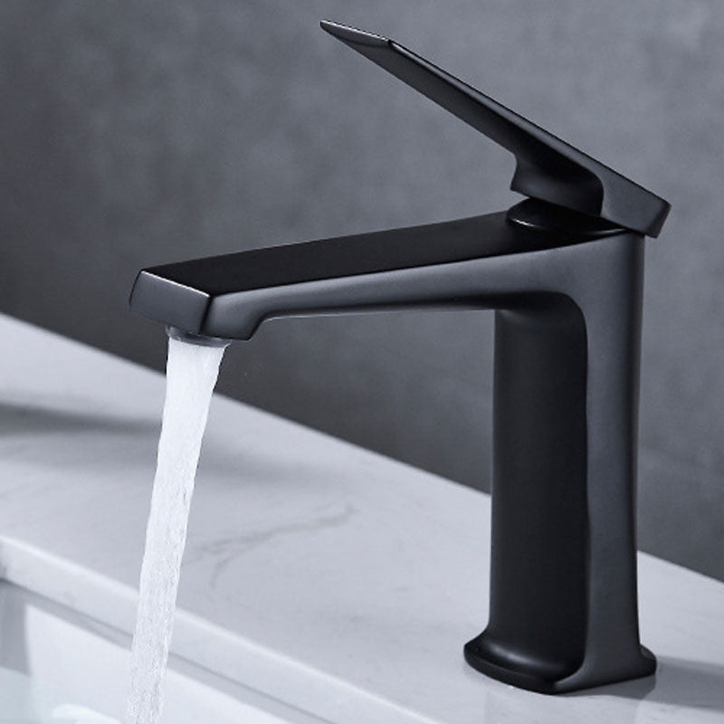 Avtoit | Modern basin tap lever handle copper low arc basin tap