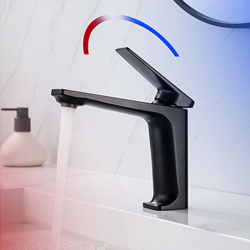 Avtoit | Modern basin tap lever handle copper low arc basin tap