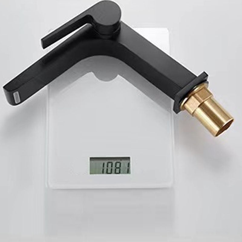 Avtoit | Modern vessel faucet brass lever waterfall spout sink faucet
