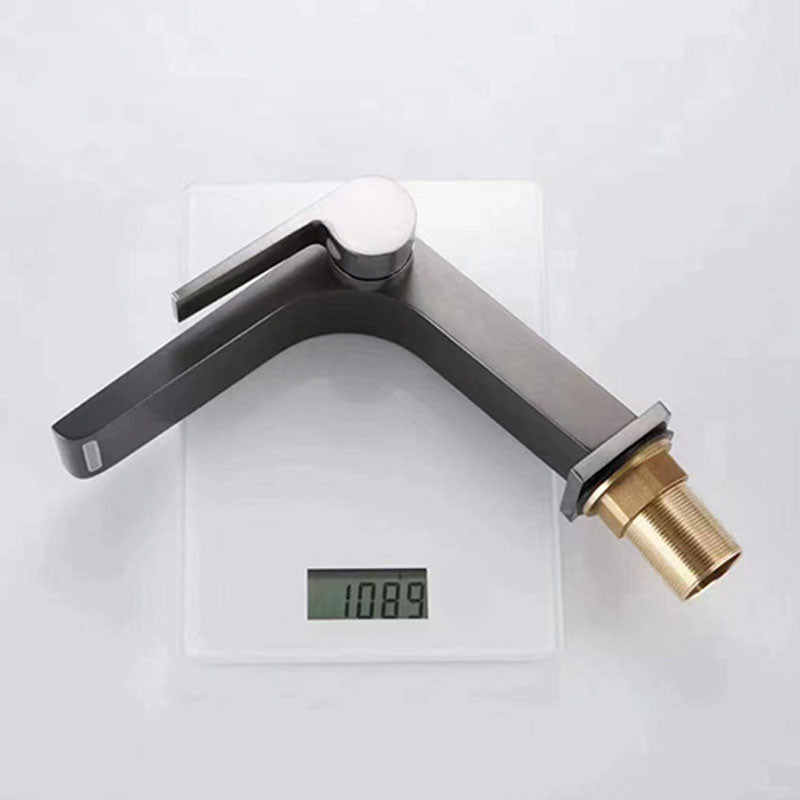 Avtoit | Modern vessel faucet brass lever waterfall spout sink faucet