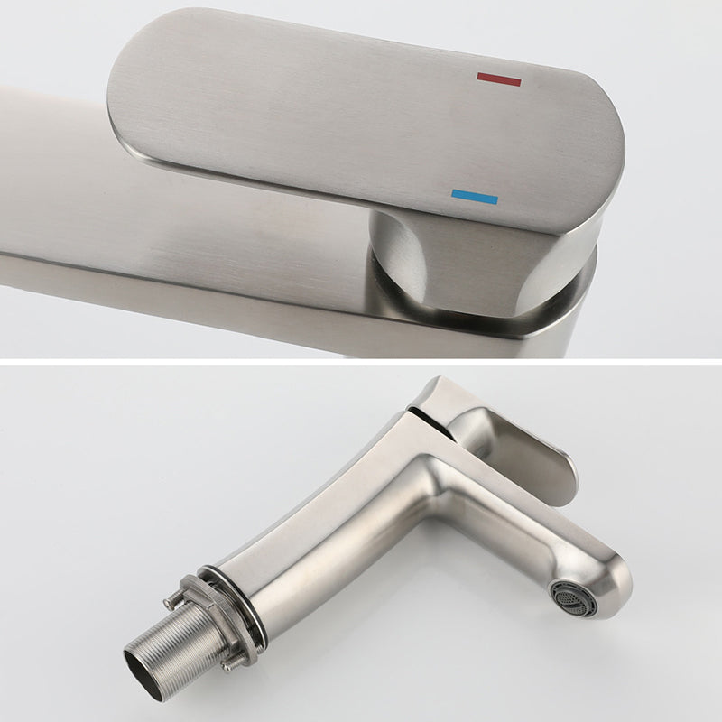 Avtoit | Square 1-Handle Basin Faucet 1 Hole Basin Faucet
