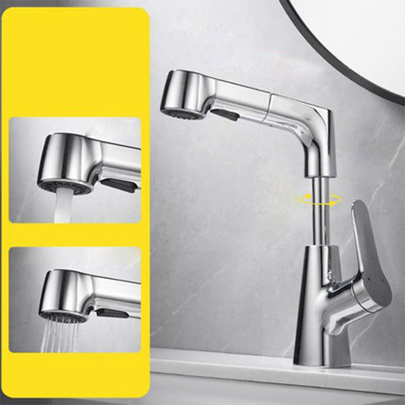 Avtoit | Modern 1-Lever Sink Faucet Round Basin Faucet Brass