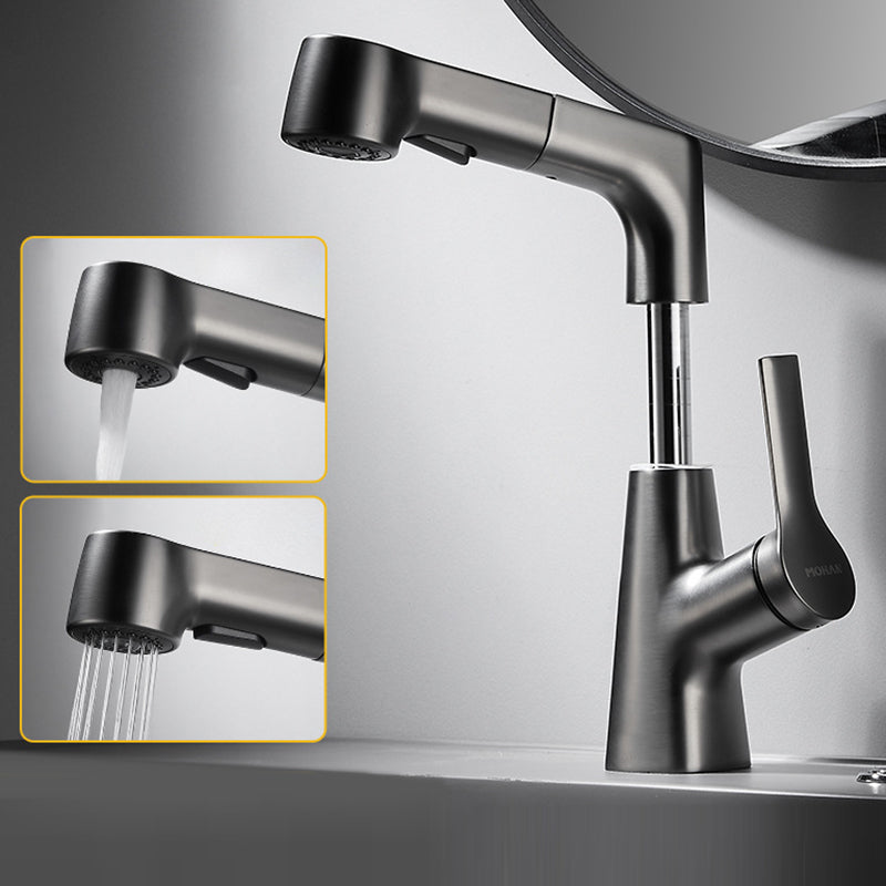 Avtoit | Modern 1-Lever Sink Faucet Round Basin Faucet Brass