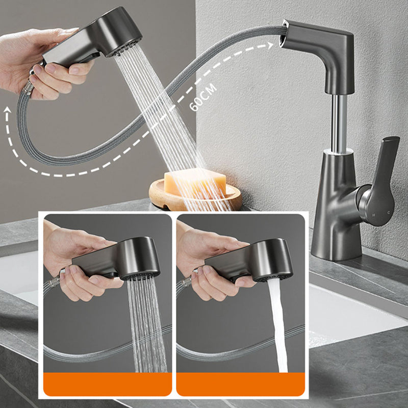 Avtoit | Modern 1-Lever Sink Faucet Round Basin Faucet Brass