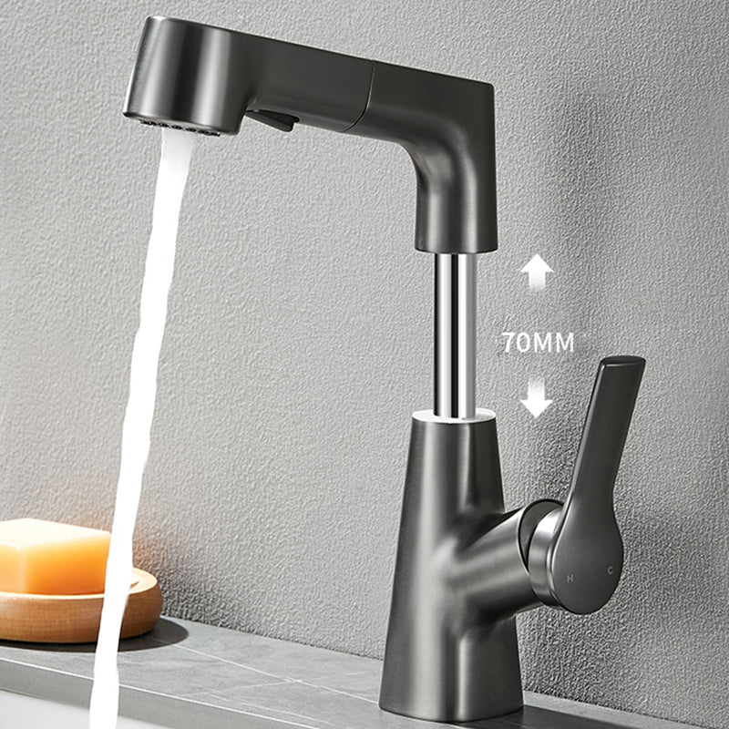 Avtoit | Modern 1-Lever Sink Faucet Round Basin Faucet Brass