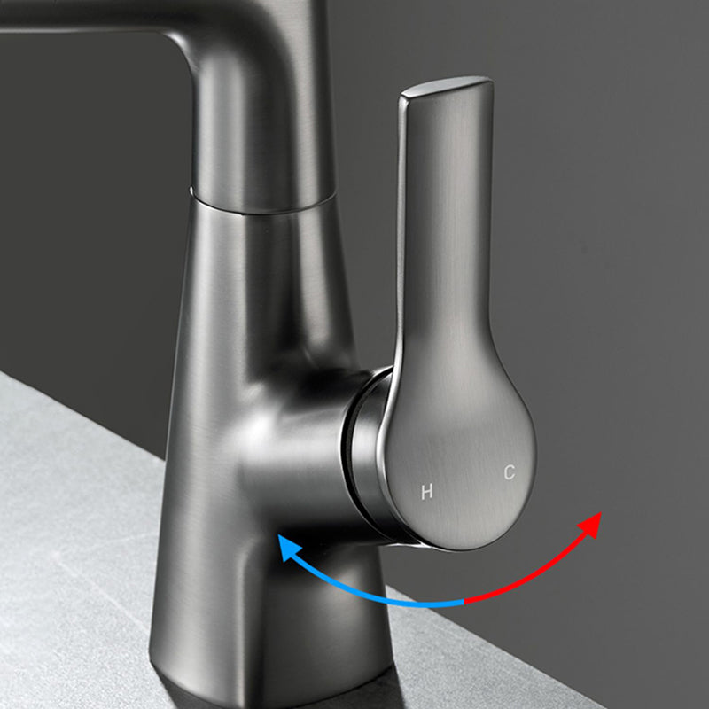 Avtoit | Modern 1-Lever Sink Faucet Round Basin Faucet Brass
