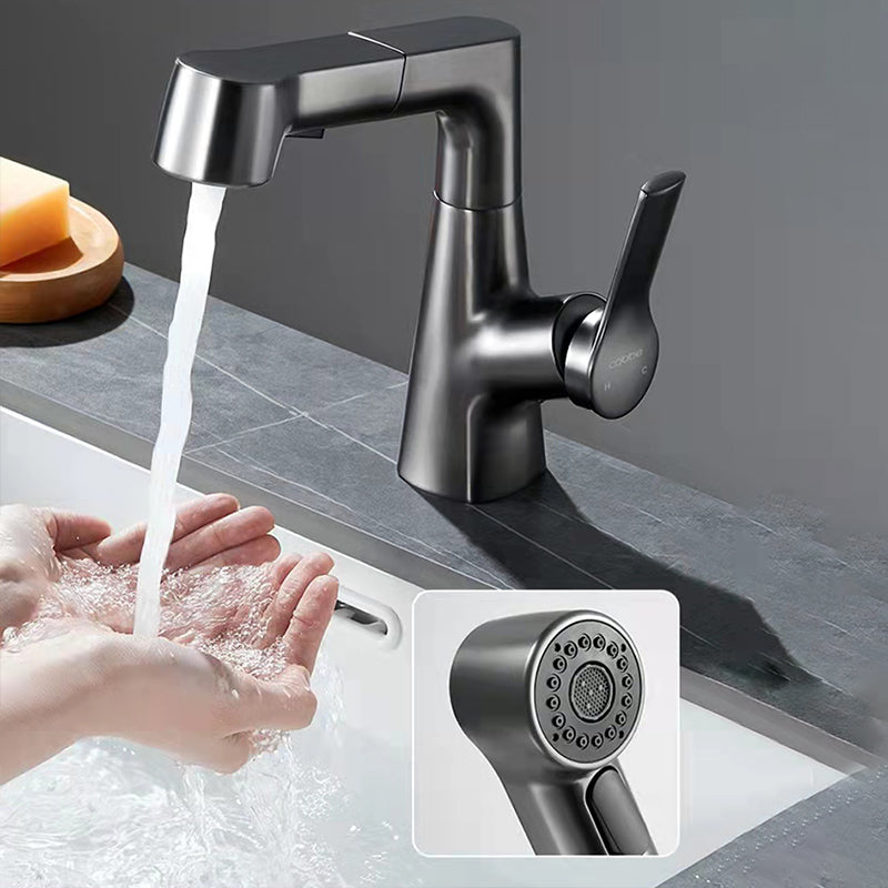 Avtoit | Modern 1-Lever Sink Faucet Round Basin Faucet Brass
