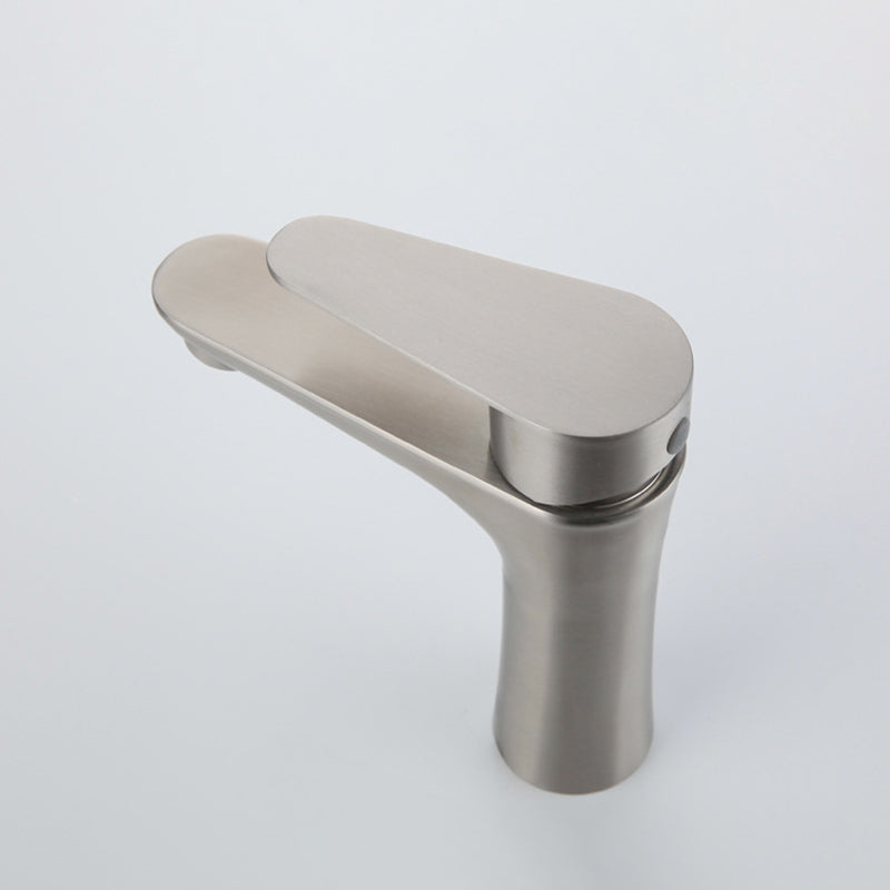 Avtoit | Round Single-Handle Bathroom Faucet Single Hole Sink Faucet in Chrome