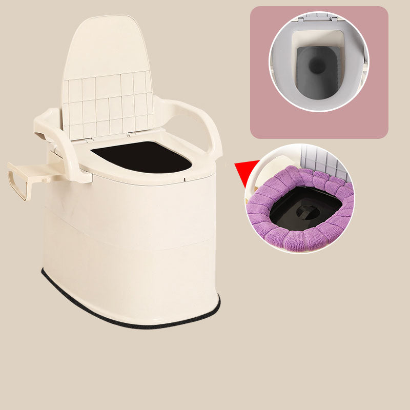 Avtoit | Modern Plastic Wall-mounted Toilet Bowl with Toilet Seat for the Bathroom