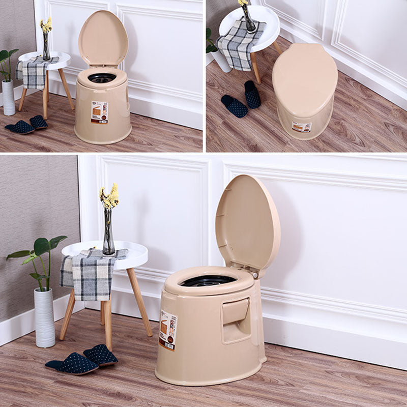 Avtoit | Contemporary Plastic Floor-Mounted Toilet Bowl with Seat for the Bathroom