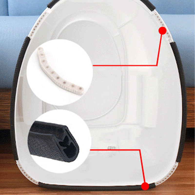 Avtoit | Contemporary Plastic Floor-Mounted Toilet Bowl with Seat for the Bathroom