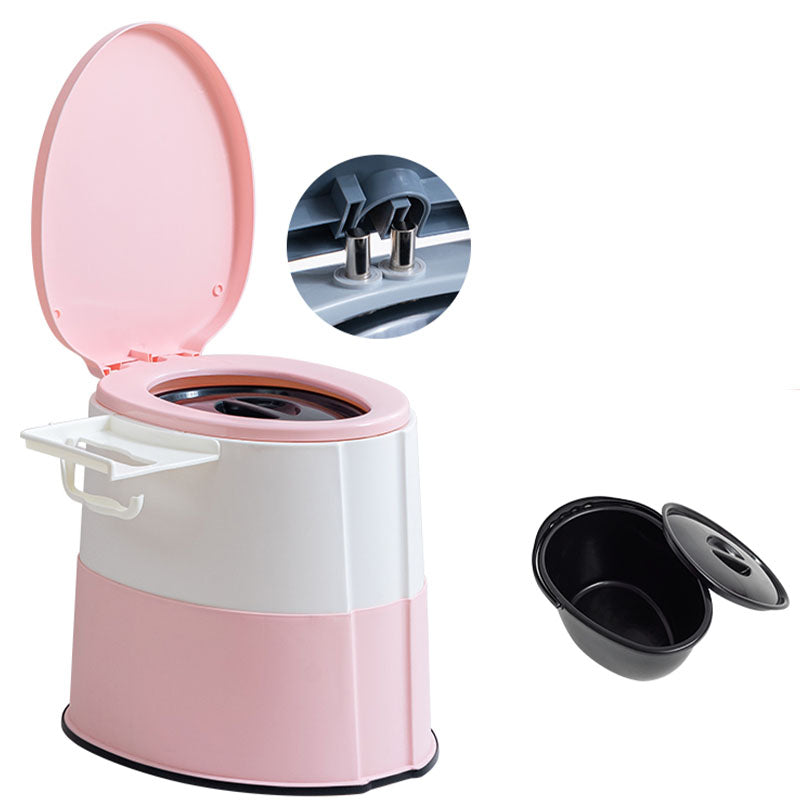 Avtoit | Contemporary plastic floor-mounted toilet bowl with toilet seat for the bathroom