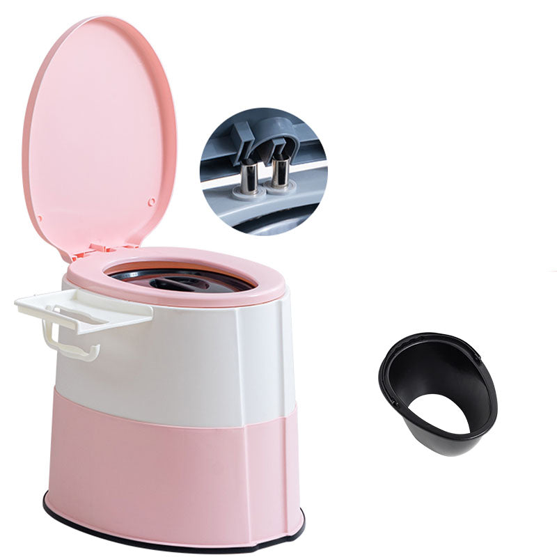 Avtoit | Contemporary plastic floor-mounted toilet bowl with toilet seat for the bathroom