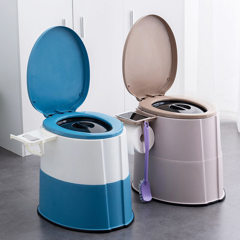 Avtoit | Contemporary plastic floor-mounted toilet bowl with toilet seat for the bathroom