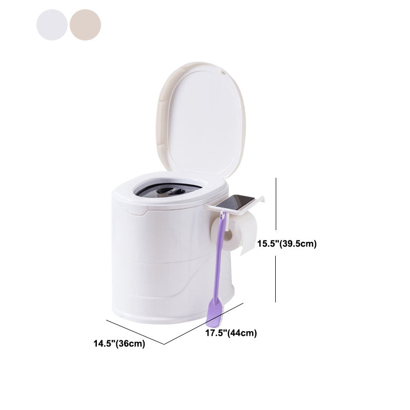 Avtoit | Contemporary Floor-Mounted Toilet Plastic WC for the Bathroom