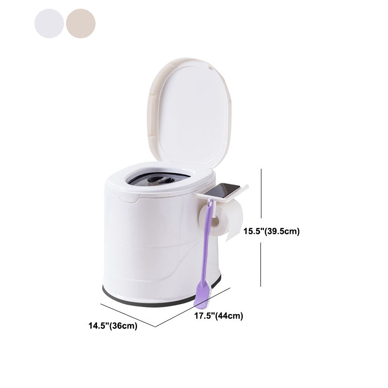 Avtoit | Contemporary Floor-Mounted Toilet Plastic WC for the Bathroom