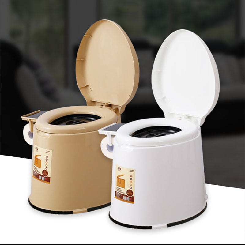 Avtoit | Modern Plastic Floor-Mounted Toilet Bowl with Seat for the Bathroom