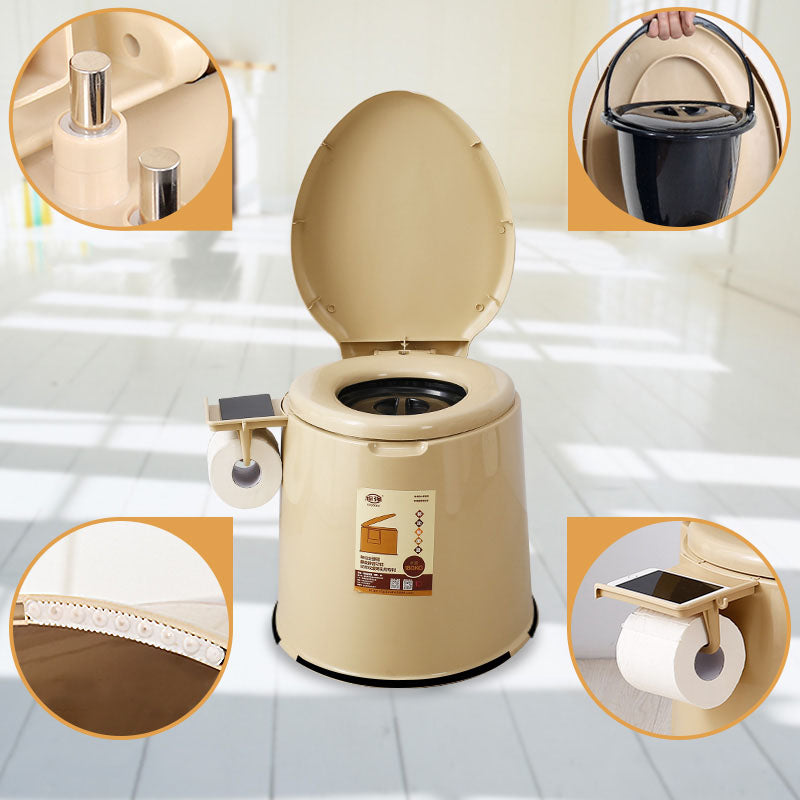 Avtoit | Modern Plastic Floor-Mounted Toilet Bowl with Seat for the Bathroom