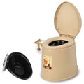 Avtoit | Modern Plastic Floor-Mounted Toilet Bowl with Seat for the Bathroom