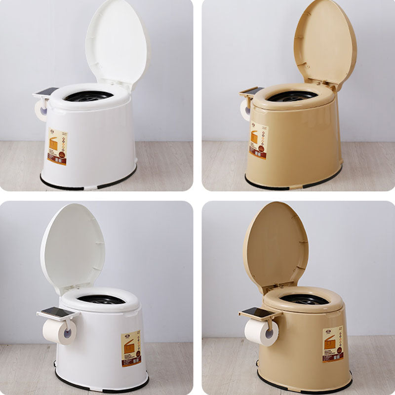 Avtoit | Modern Plastic Floor-Mounted Toilet Bowl with Seat for the Bathroom
