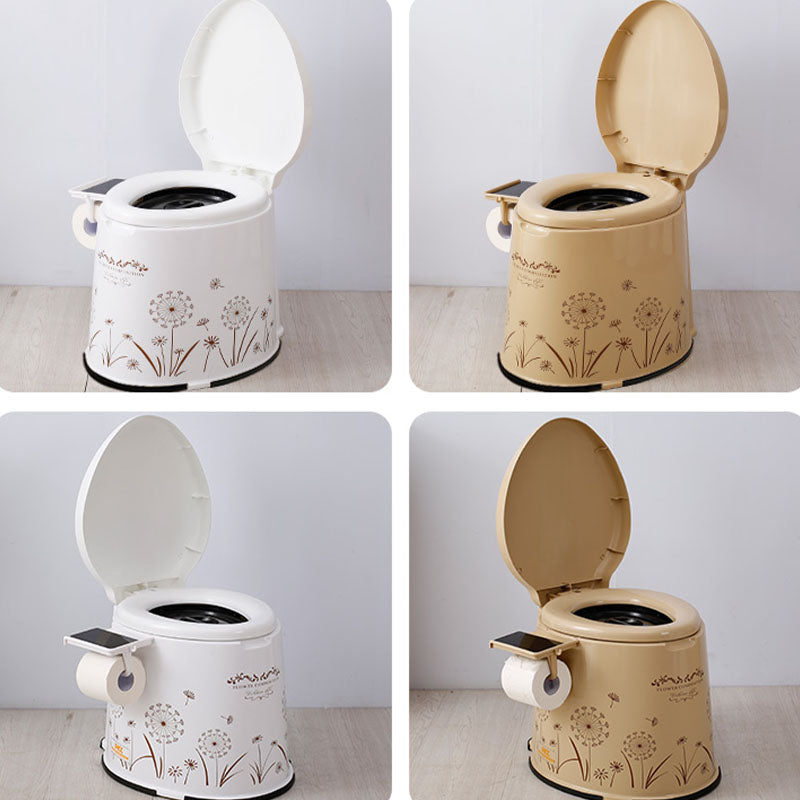 Avtoit | Modern Plastic Floor-Mounted Toilet Bowl with Seat for the Bathroom