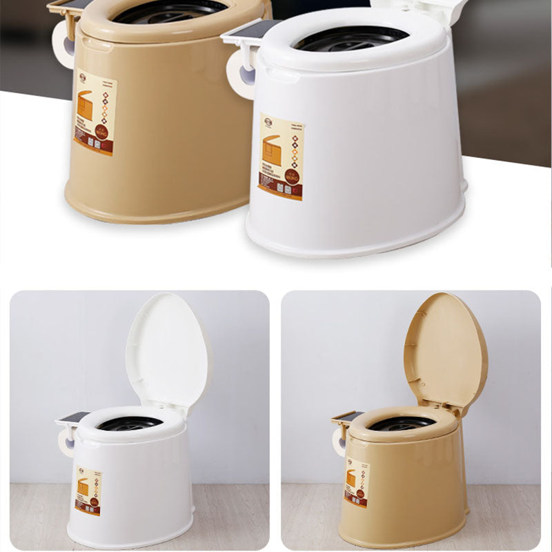 Avtoit | Modern Plastic Floor-Mounted Toilet Bowl with Seat for the Bathroom