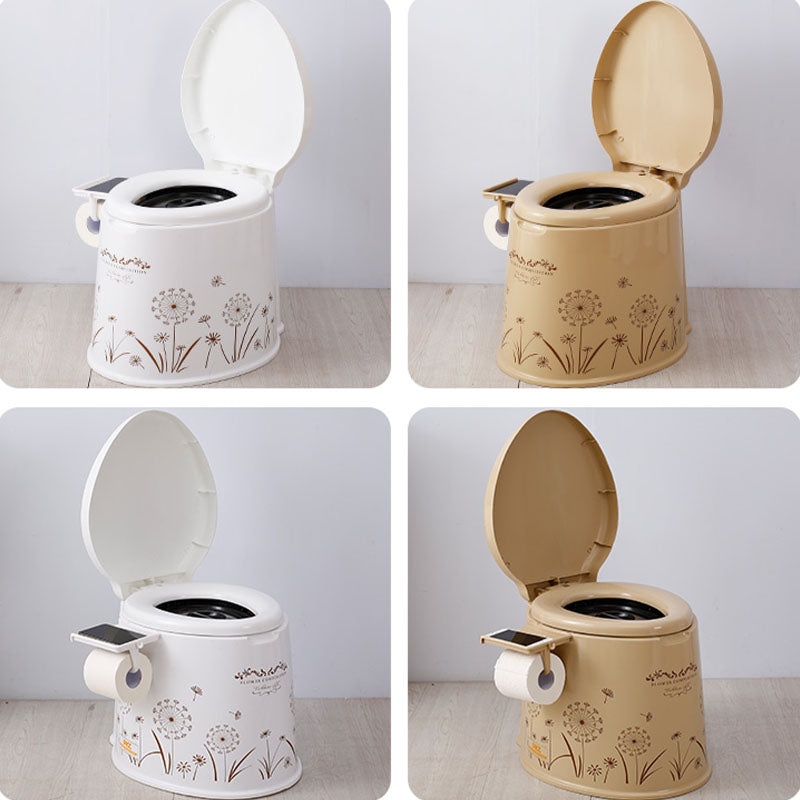 Avtoit | Modern Plastic Floor-Mounted Toilet Bowl with Seat for the Bathroom