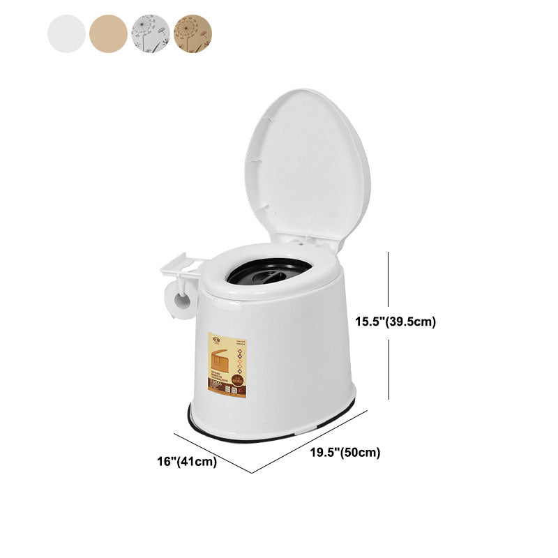 Avtoit | Modern Plastic Floor-Mounted Toilet Bowl with Seat for the Bathroom