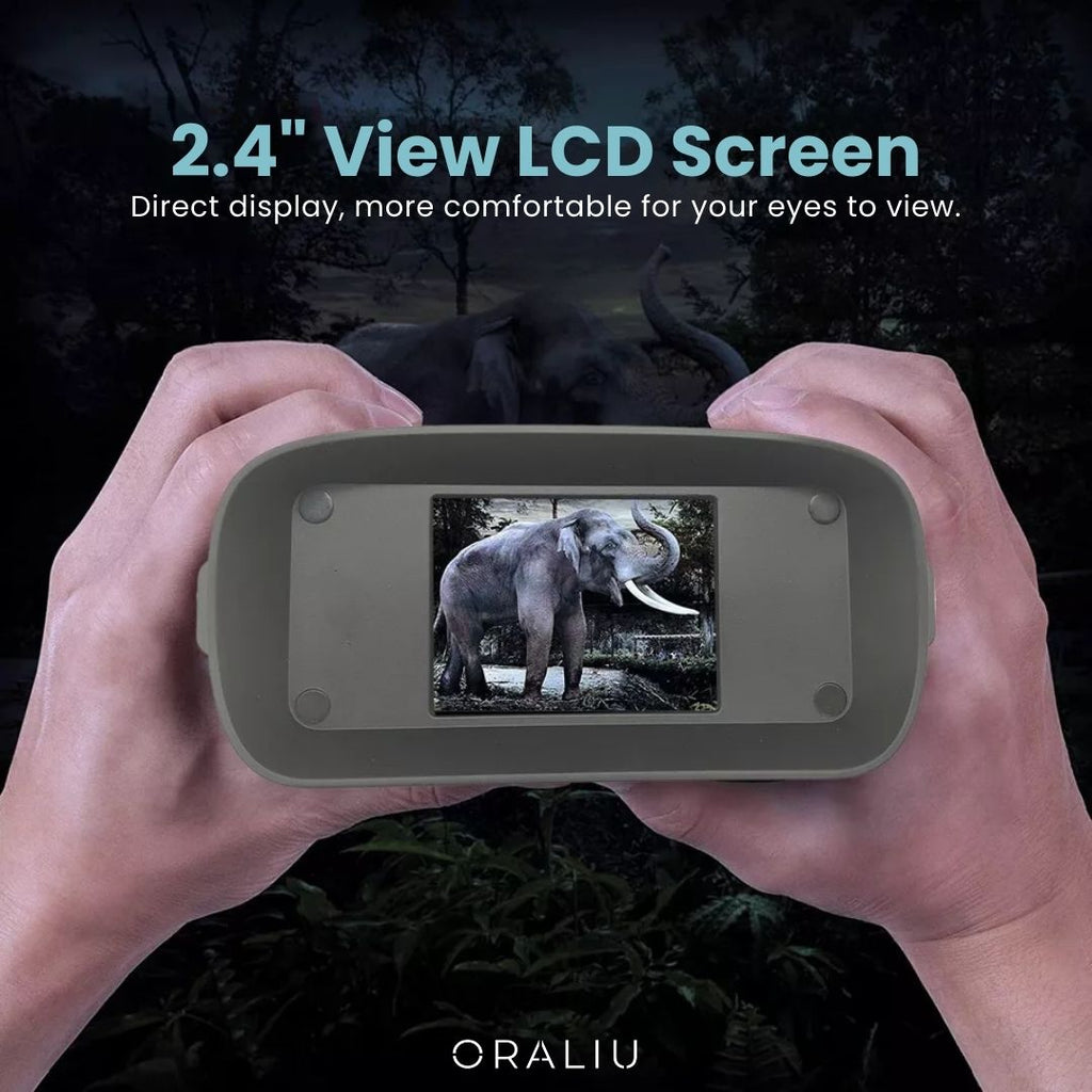 Avtoit | Digital Night Vision Binoculars – 5x Zoom, Infrared, HD Quality