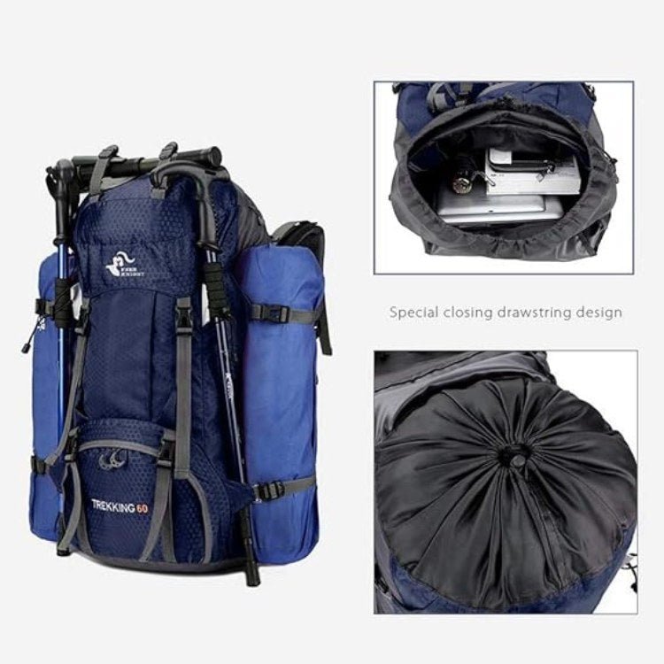 Avtoit | 60L Waterproof Hiking Backpack | Lightweight, Ergonomic Design & Smart Storage for Day Hikes and Expeditions