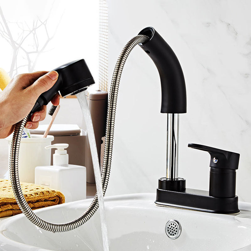 Avtoit | Low arc basin mixer with 1 handle for basins with overflow
