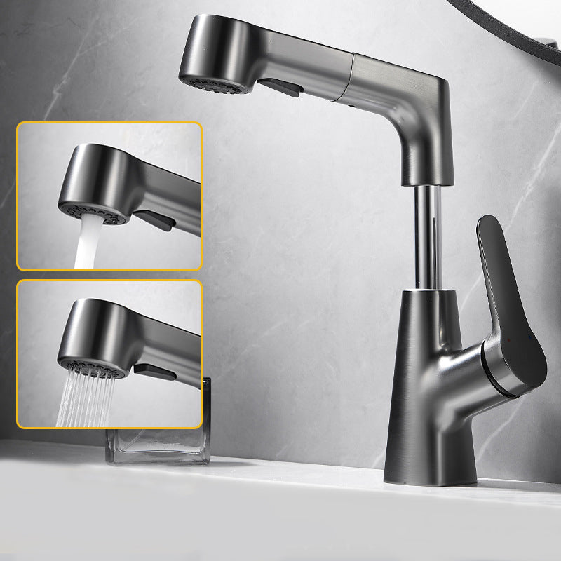 Avtoit | 1-Handle Brushed Nickel Widespread Faucet Single Hole Bathroom Vessel Faucet with Brass