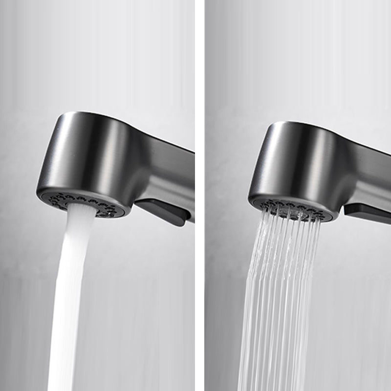 Avtoit | 1-Handle Brushed Nickel Widespread Faucet Single Hole Bathroom Vessel Faucet with Brass
