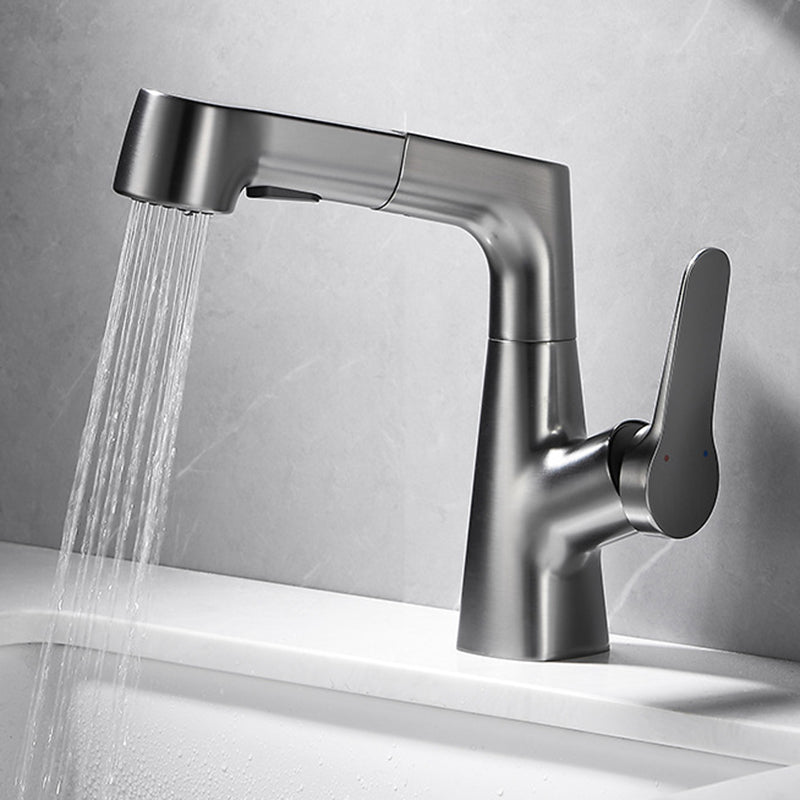Avtoit | 1-Handle Brushed Nickel Widespread Faucet Single Hole Bathroom Vessel Faucet with Brass
