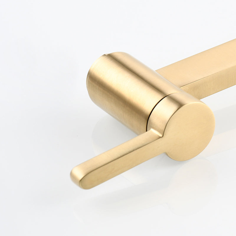 Avtoit | 1-handle brushed nickel widespread faucet 1 hole wall-mounted bathroom faucet with brass