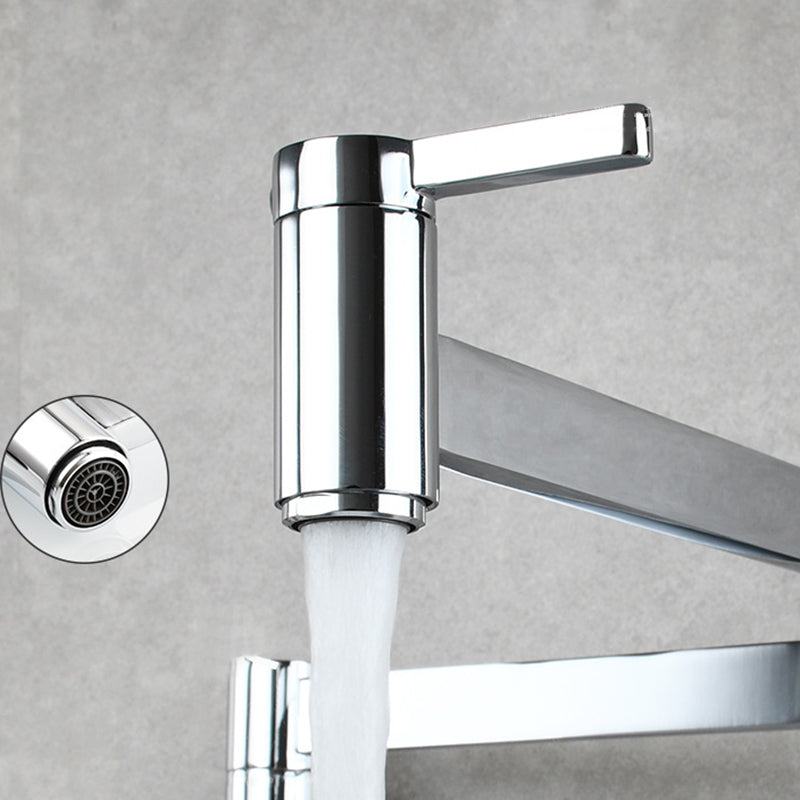Avtoit | 1-handle brushed nickel widespread faucet 1 hole wall-mounted bathroom faucet with brass