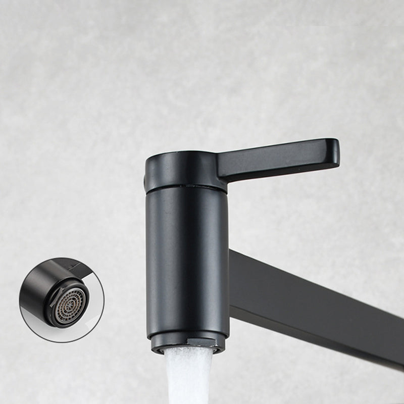 Avtoit | 1-handle brushed nickel widespread faucet 1 hole wall-mounted bathroom faucet with brass