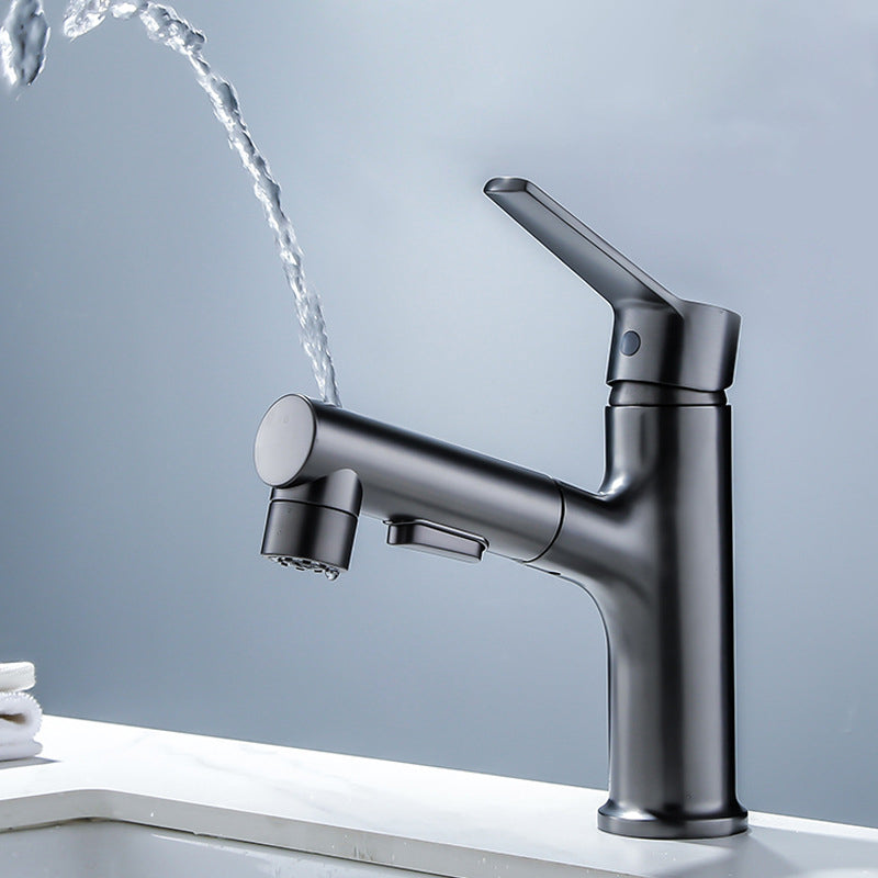 Avtoit | Modern Basin Faucet Solid Copper Centered Sink Faucet for Bathroom
