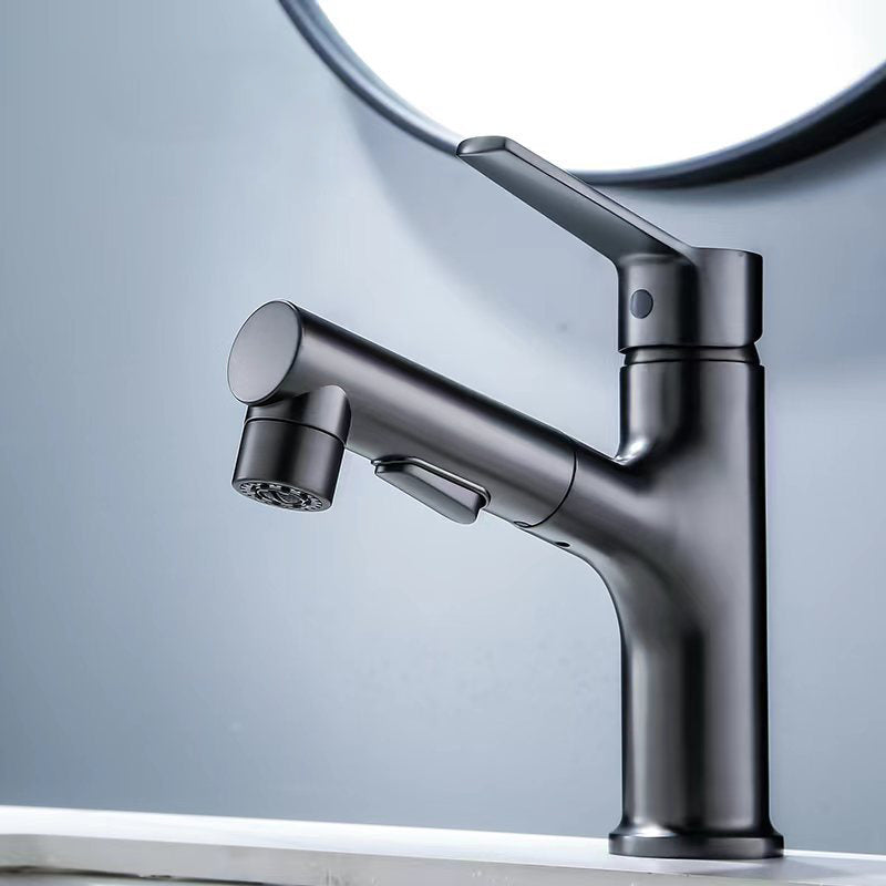 Avtoit | Modern Basin Faucet Solid Copper Centered Sink Faucet for Bathroom