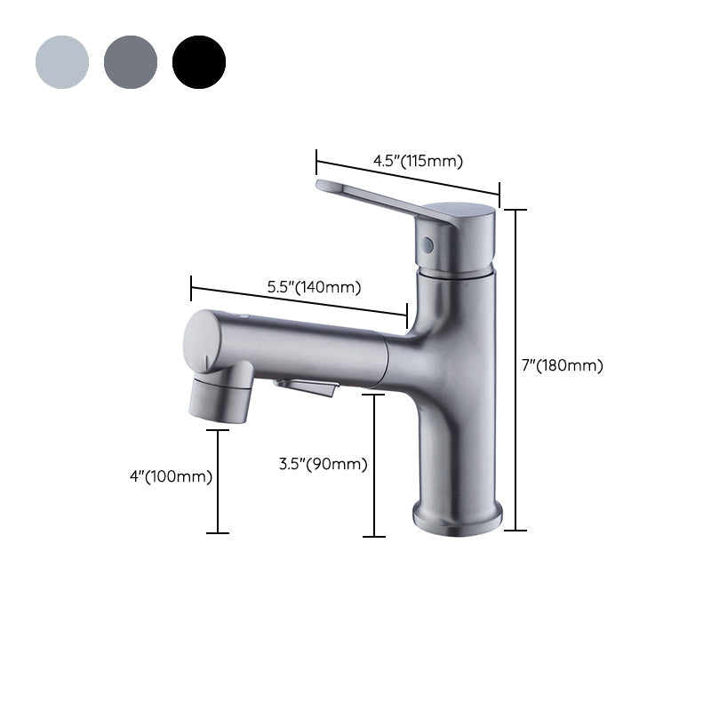 Avtoit | Modern Basin Faucet Solid Copper Centered Sink Faucet for Bathroom