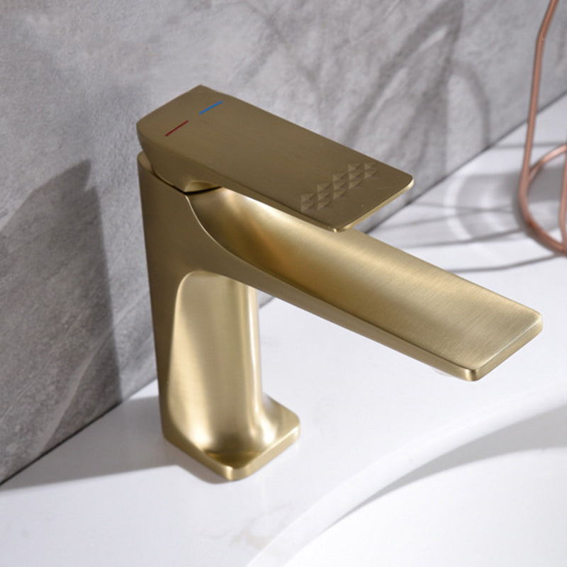 Avtoit | Modern Bathroom Faucet Brass Deep Curve Lever Handle with Faucet Hose