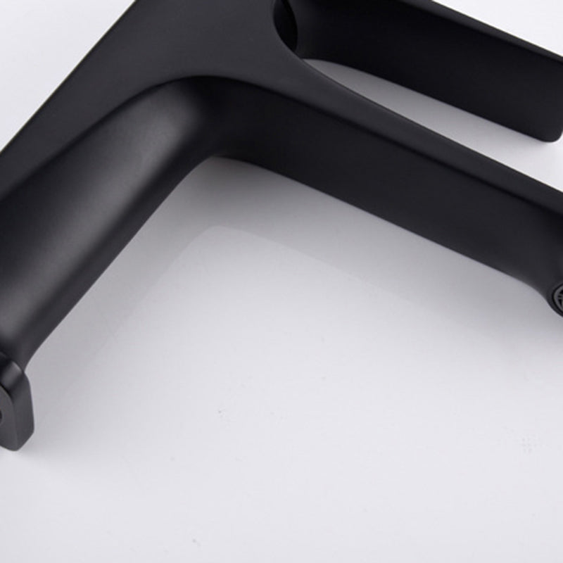 Avtoit | Modern Bathroom Faucet Brass Deep Curve Lever Handle with Faucet Hose